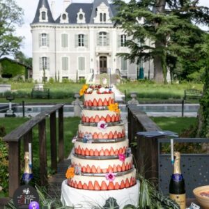 Wedding cake à la française