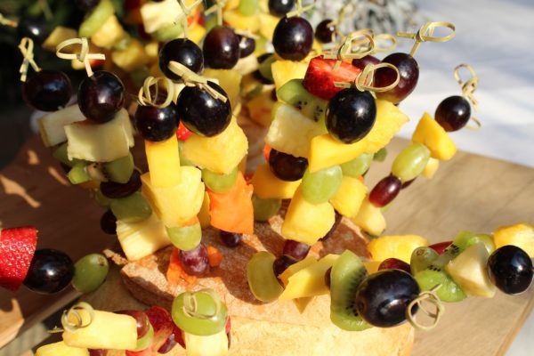 Brochette de fruits de saison