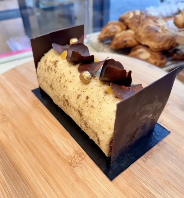 Bûche capuccino