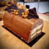 Bûche façon snickers