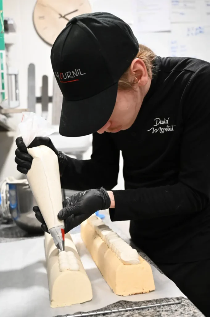 Au Fournil de la Cité, fabrication de bûches de noël artisanales