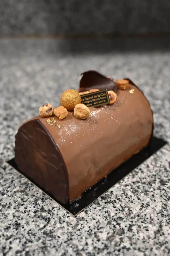 Bûche de noël - Chocolat noisette