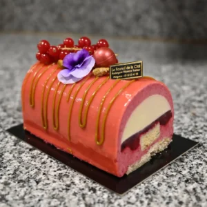 Bûche de noël - Fruits rouges