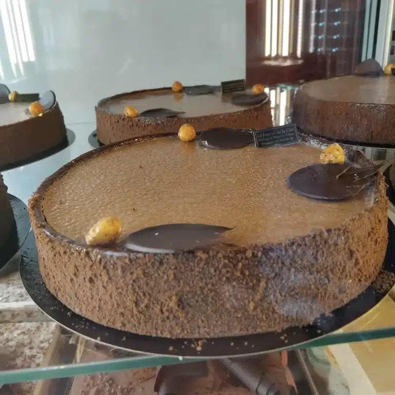 Entremet vegan - Casse noisette - Au Fournil de la cité Périgueux