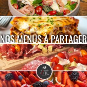 Menu à partager pour 10 personnes minimum