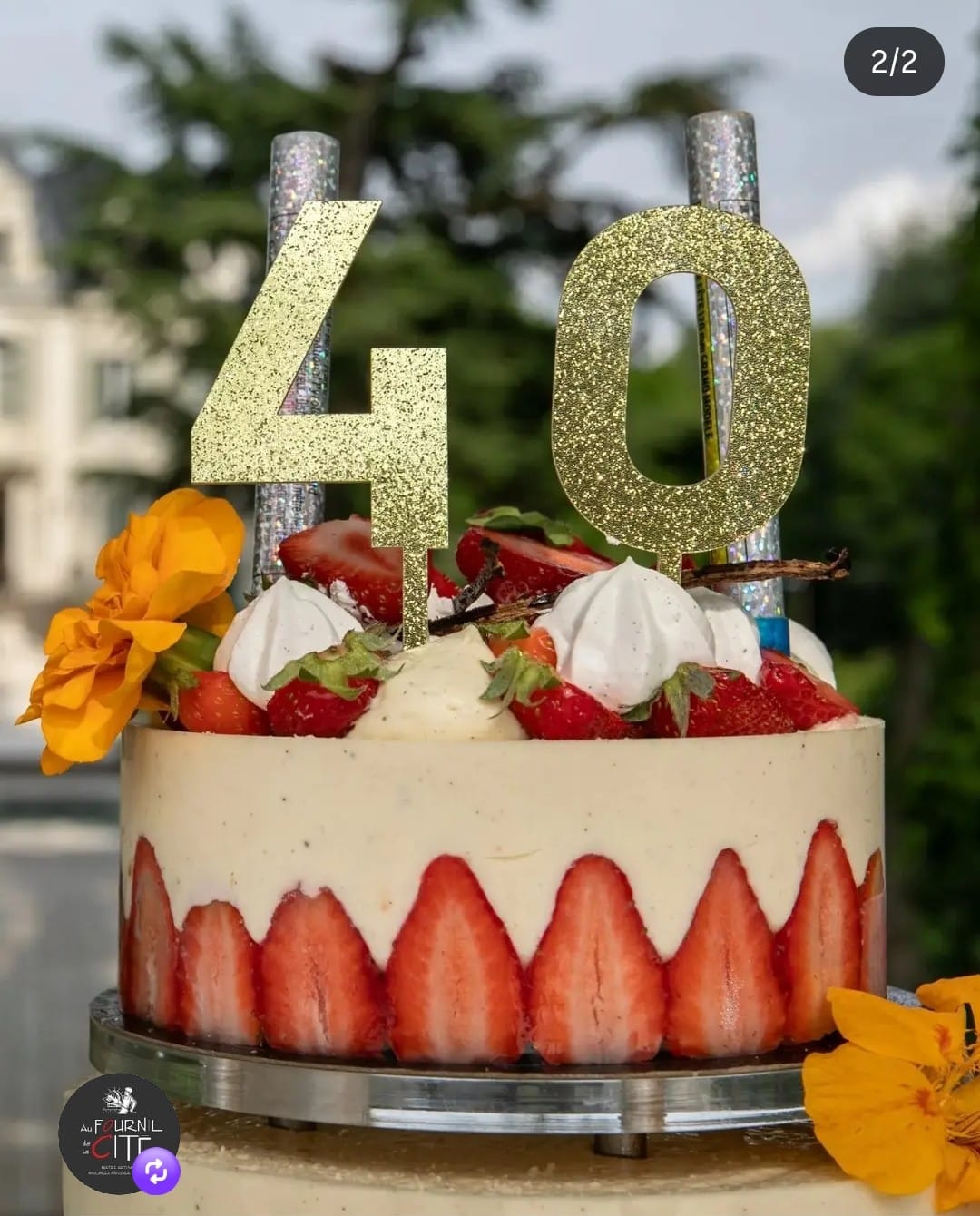 Fraisier (de 4 à 10 parts)